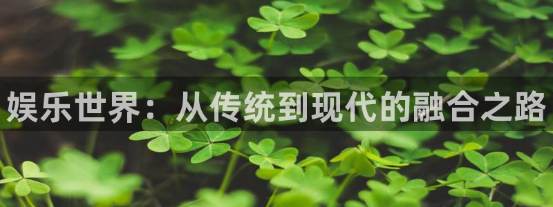 富联娱乐：娱乐世界：从传统到现代的融合之路